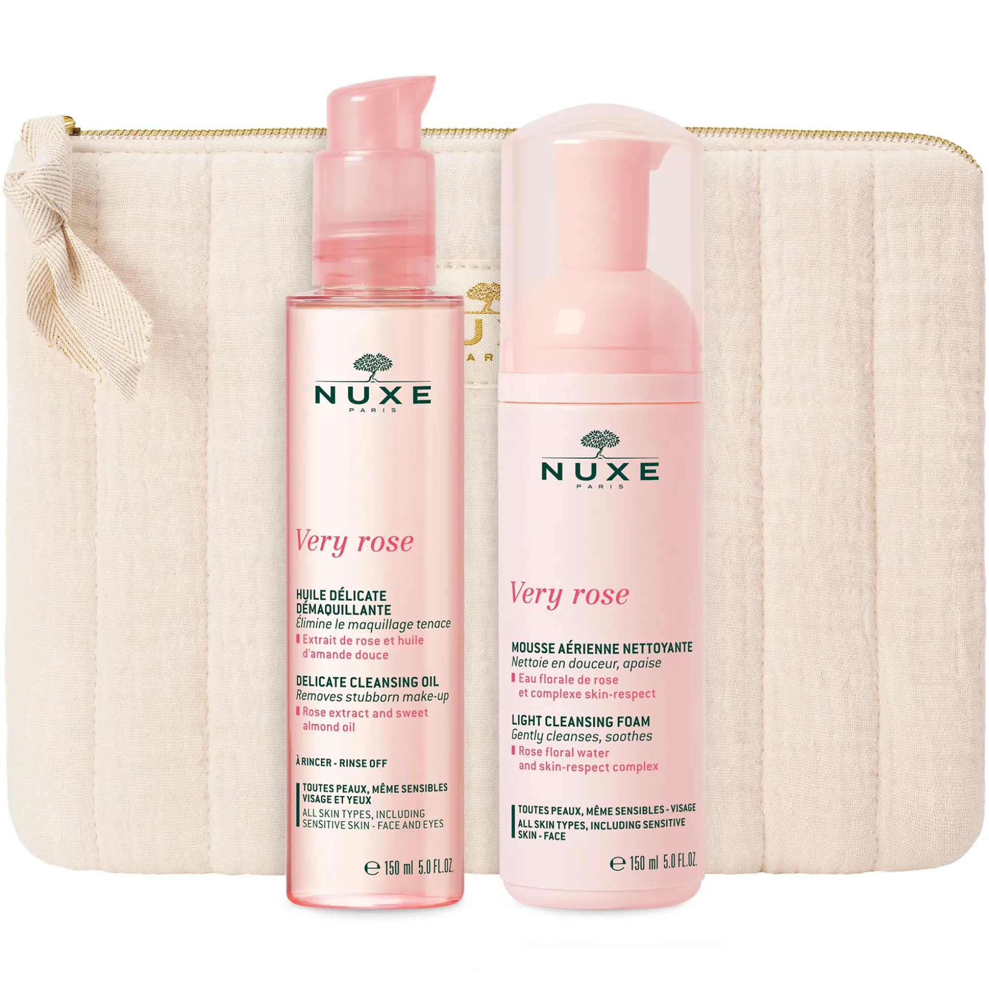 Prezzi Bassi^NUXE Duo Doppia Detersione, Very Rose