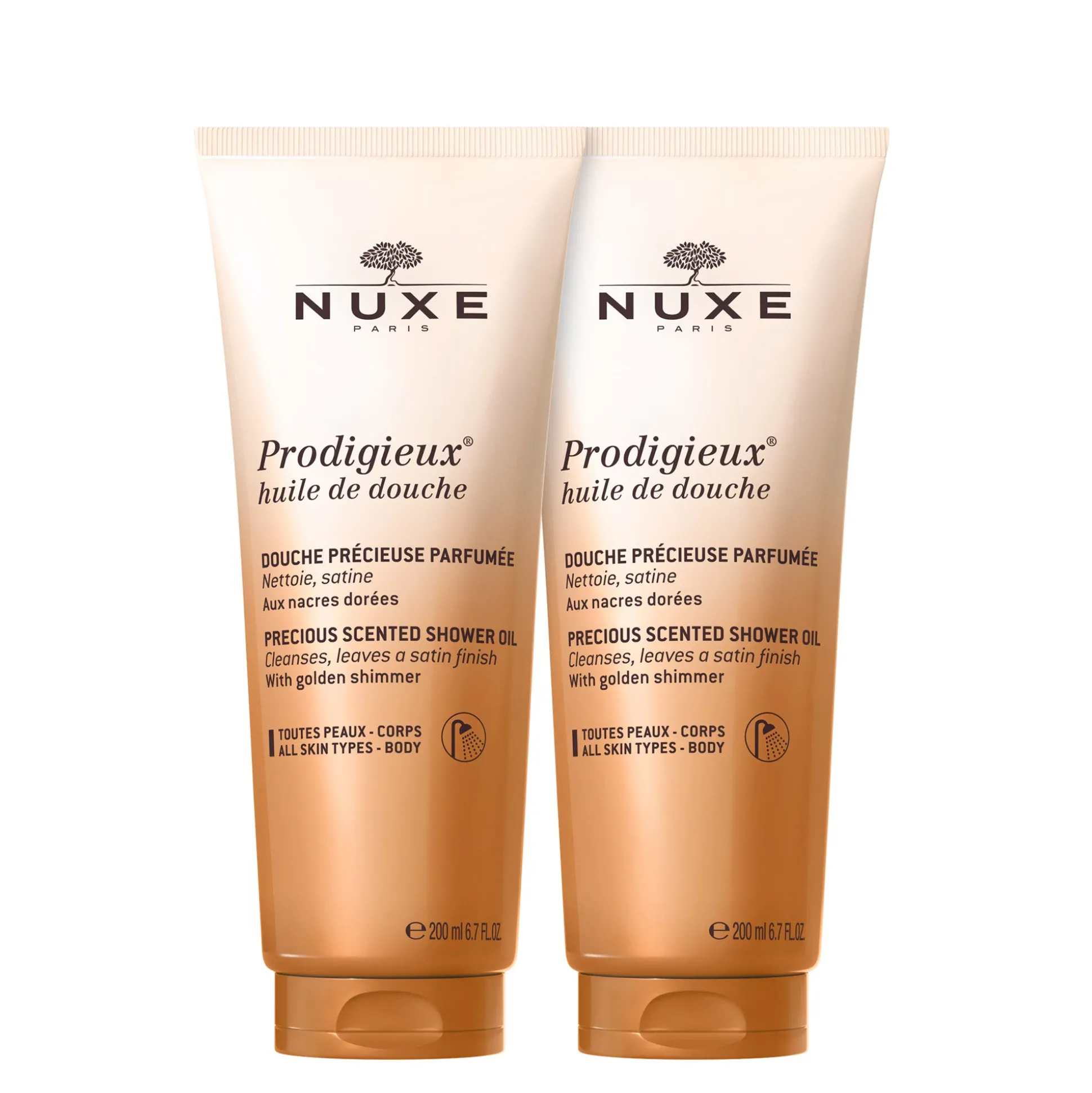 Gel Doccia^NUXE Duo oli doccia Prodigieux®