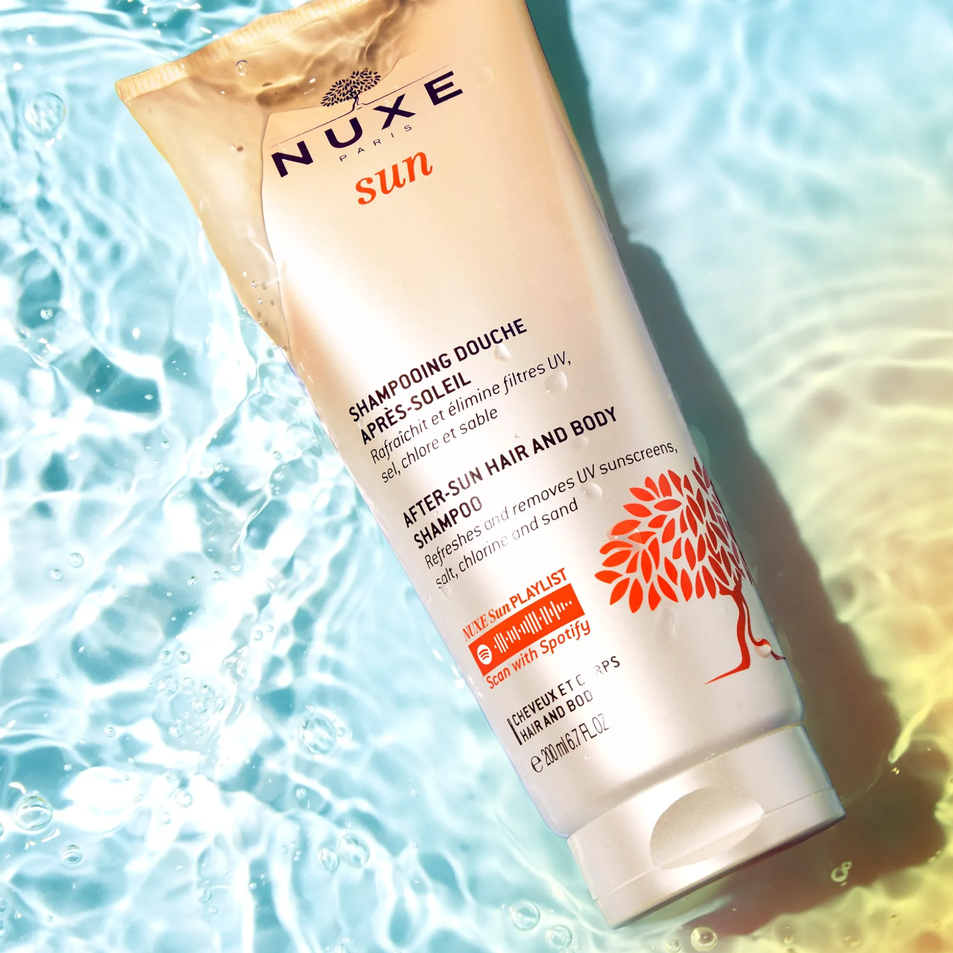 Protezione Solare | Crema Da Giorno^NUXE SUN LATTE SPF30+SHAMPOO DOCCIA 100ML